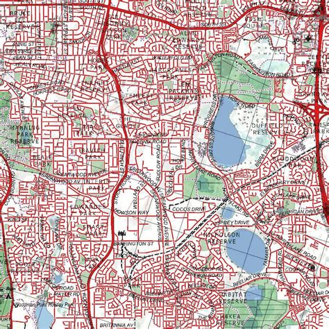 Getlost Map 2033 Fremantle Wa Topographic Map V15 175000 Map By Getlost Maps Avenza Maps