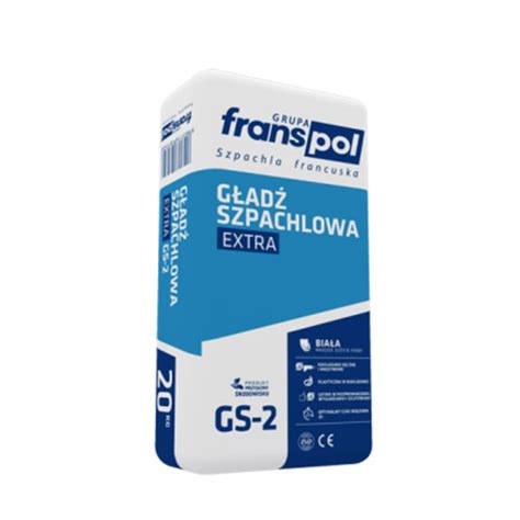 Gładź szpachlowa FRANSPOL Extra GS 2 20kg Nowa System