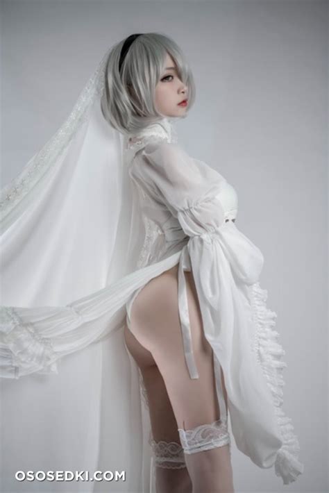 二佐Nisa erzuoxxxx 2B Nier Automata 22 naked cosplay photos