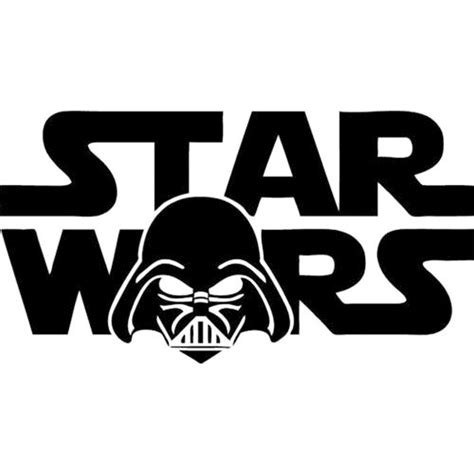 2 sizes DARTH VADER STAR WARS Logo Wall Art Vinyl Decal Sticker Kid ...