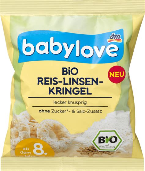 Babylove Bio Chrupki Z Soczewicy i Ryżu 8m 30g Pozostałe Żywność