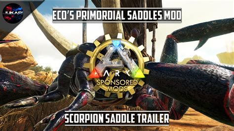 Ark Survival Evolved Eco S Primordial Saddles Mod Scorpion Saddle