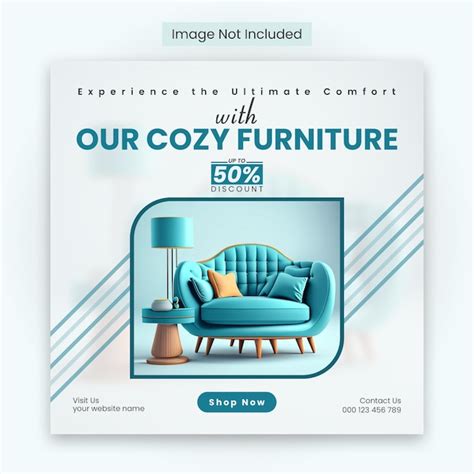 Premium Psd Furniture Sale Social Media Banner