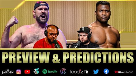 ☎️tyson Fury Vs Francis Ngannou🔥 Fabio Wardley Vs David Adeleye Plus Undercard Predictions ️