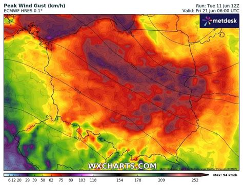 Wichura Uderzy W Polsk Wiatr Nawet Km H Aktywny Ni