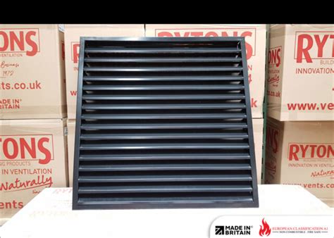 Plastic And Metal Louvre Ventilators Rytons Building Products