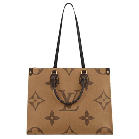 Louis Vuitton Lv Onthego Mm New Brown Leather Ref219659 Joli Closet