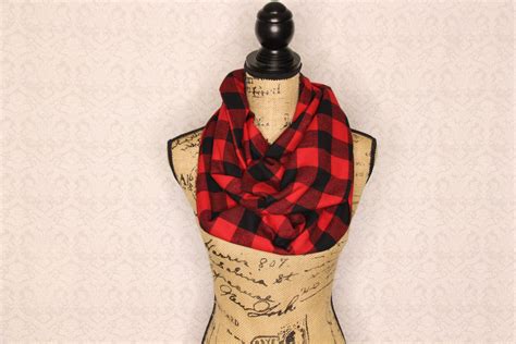 Classic Buffalo Plaid Red And Black Checked Lumberjack Flannel Plaid I