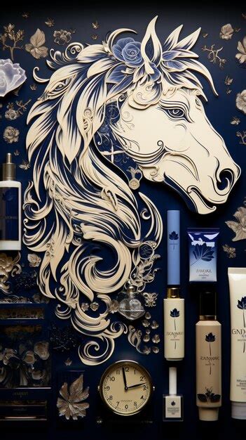 Premium AI Image | horse decor