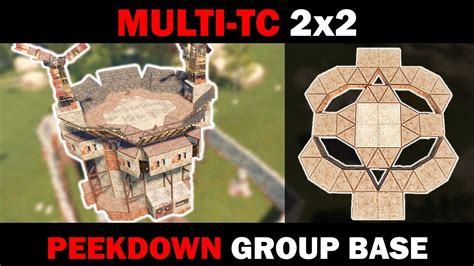 The Alamo 2x2 Peekdown Multi Tc Rust Group Base Youtube