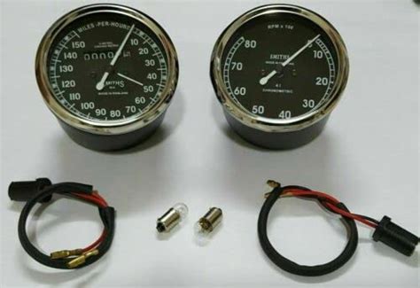 Replica Smiths 150 MPH Speedometer 8 000 RPM TACHO Speedo For Triumph