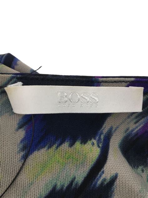 HUGO BOSS(ヒューゴボス) / 半袖ワンピース/S/レーヨン/マルチカラー/RN73616 CA23115 | 古着の販売・通販なら ...