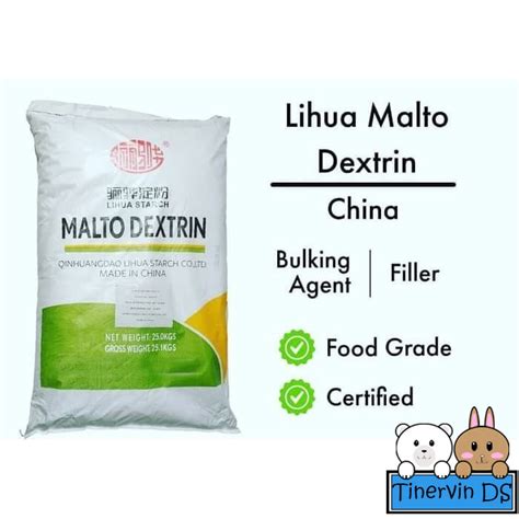 Jual Lihua Starch Maltodextrin De Kemasan Kg Shopee Indonesia