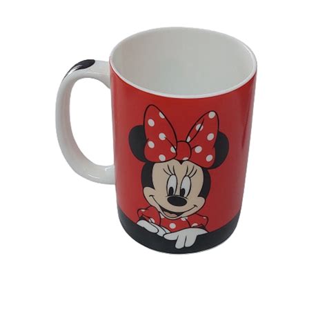 Caneca porcelana 330ML disney minnie casual home em Promoção Ofertas