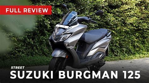 2021 Suzuki Burgman Street 125 Bluetooth Ride Review The Best Maxi