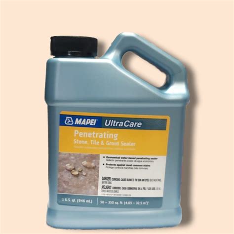 Mapei Ultracare Penetrating Stone Tile And Grout Sealer 1 Qt