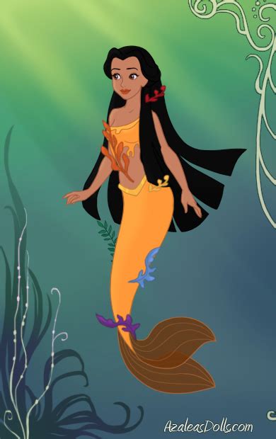 Pocahontas Mermaid by theflutefairy12345 on DeviantArt