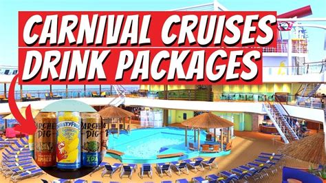 Are Carnival Cruise Drink Packages Worth It In Youtube