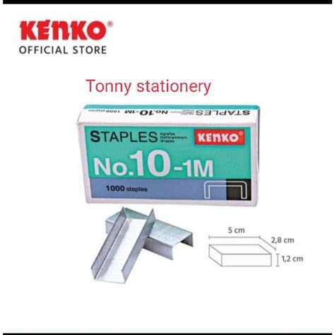 Jual Isi Staples Kenko No10 Isi 20 Kotak Kecil Shopee Indonesia