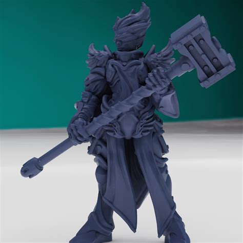 Hot Goblin Female Knight B Hammer