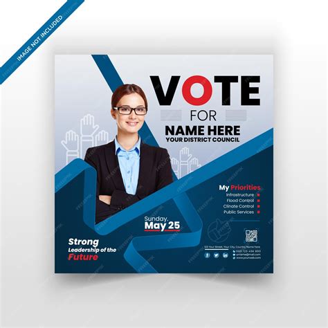 Premium Vector | Political Election Social Media Post And Web Banner or ...