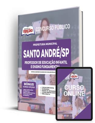 Apostila Prefeitura de Santo André Professor Infantil Fundamental 2023