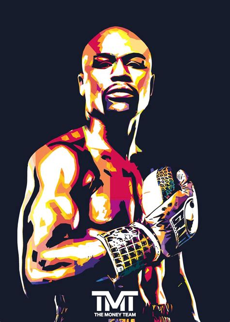 Floyd Mayweather Poster Picture Metal Print Paint By Creative Shop