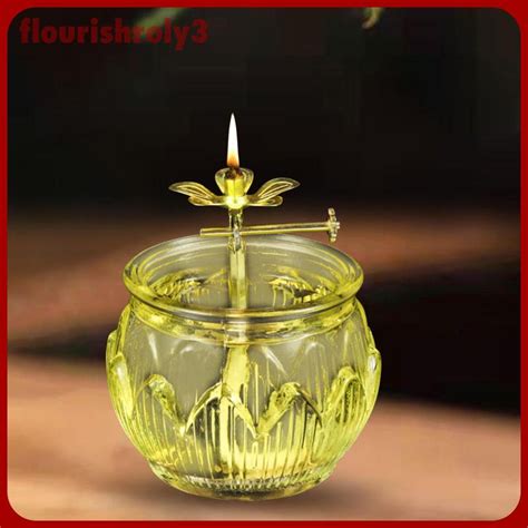 Flourish Buddhist Ghee Lamp Diwali Butter Lamp Handmade Altar