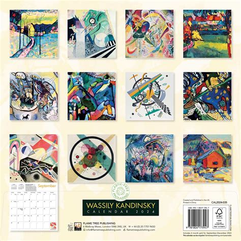 Kandinsky 2024 Calendar 2024 Calendar Erna Krystyna