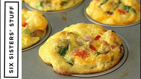 How To Make Scrambled Egg Breakfast Muffins Youtube