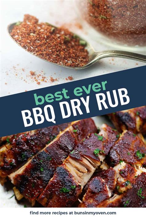 Homemade Bbq Dry Rub Recipe Buns In My Oven