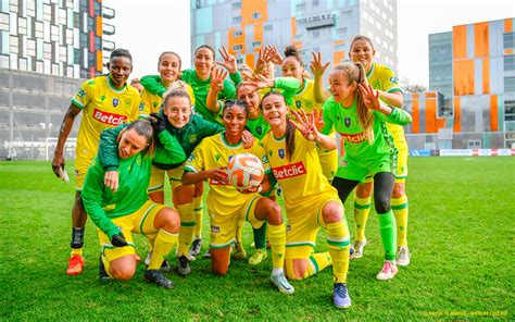 Fc Nantes Coupe De France F Minine Le R Sum De Fc Nantes Albi