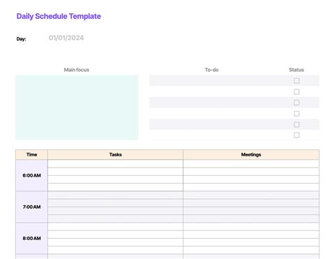 FREE Schedule Templates: Weekly, Daily, Monthly - Timeular