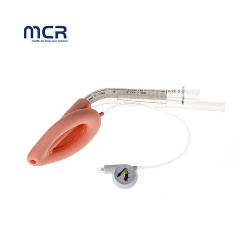 Single Use Surgical Disposable Silicone Airway Double Lumen Laryngeal