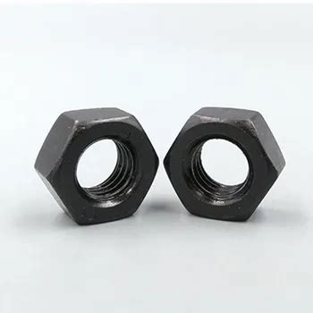 Din Metric Thread M M M M Steel Black Oxide Hex Nut Buy