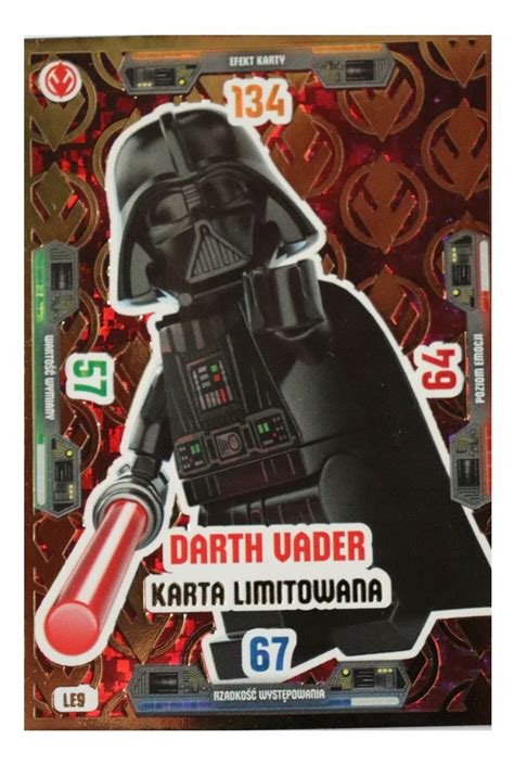 Karty LEGO STAR WARS LIMITED LE9 Vader SERIA 3 Libiąż Kup teraz na