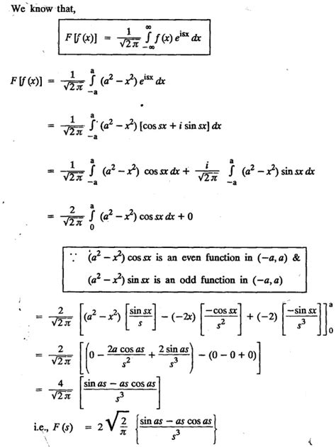 Fourier Transform Pair Definition Properties Proof Statement