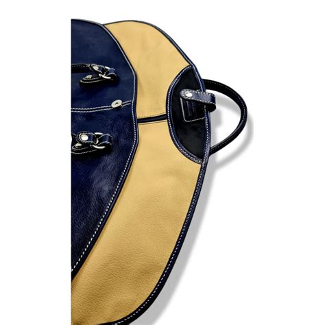 Porta Abiti Borsa Da Viaggio Porta Abiti In Pelle Borsa Manici Blu