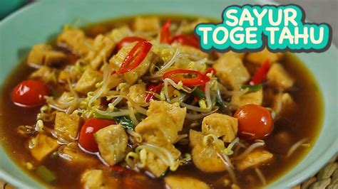 Resep Sayur Tahu Newstempo