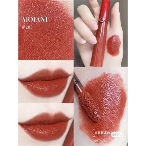 現貨👼🏻美國代購🇺🇸giorgio Armani Ga 奢華絲絨訂製唇萃 紅管 唇釉 口紅 蝦皮購物