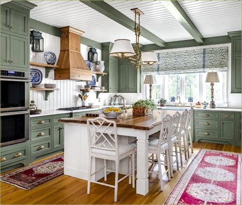 Country Kitchen Cabinet Colors - Cabinets : Home Design Ideas ...