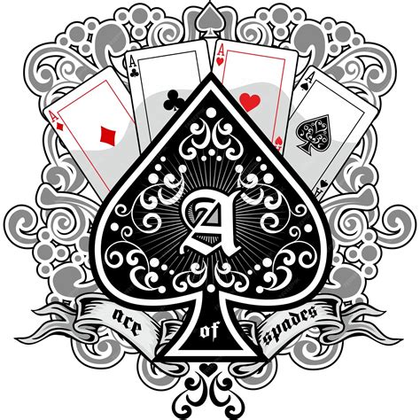 Ace Of Spades Card Tattoo Designs