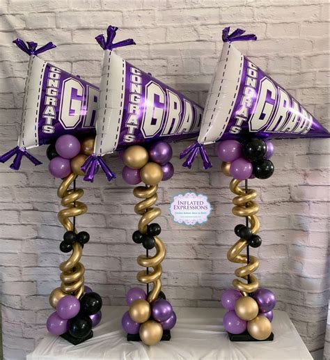 Graduation Balloon Centerpieces Graduation Balloons Graduation Party