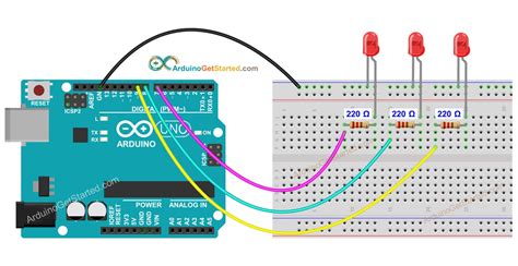 Arduino Blink Multiple Led Arduino Tutorial