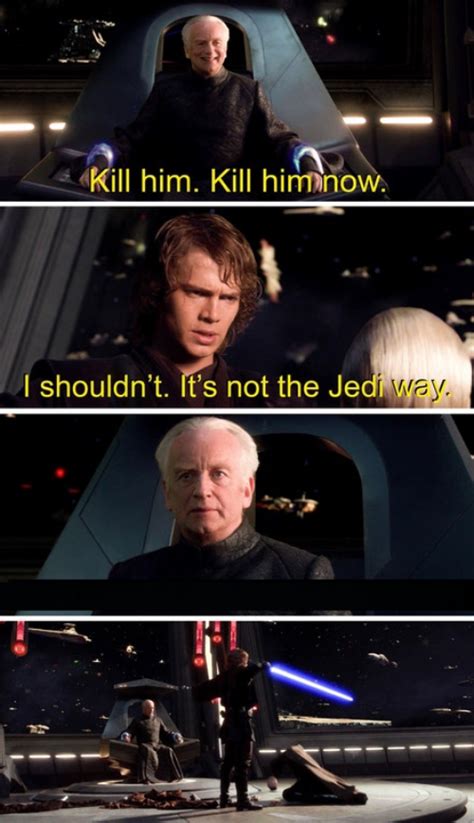 palpatine kill him Blank Template - Imgflip