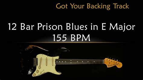 Backing Track Bar Prison Blues In E Major Youtube