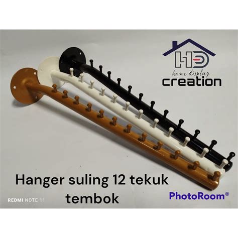 Jual Hanger Suling Tekuk Tembok Cotting Gret A Shopee Indonesia