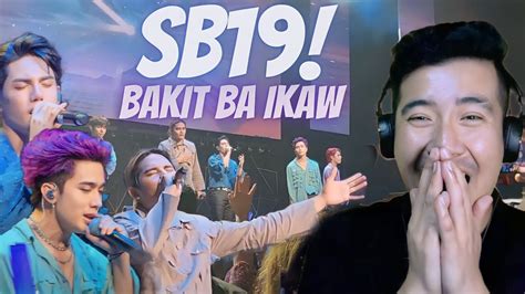 Reaction Sb19 Sb19 Wyat Tour Los Angeles Bakit Ba Ikaw Youtube