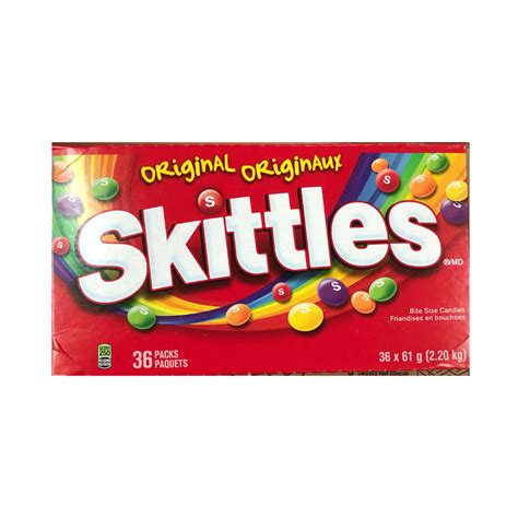 Skittles Original 61g 36box Aiton Drug Co