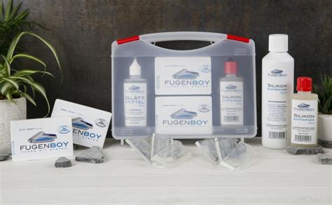 Fugenboy Coffret Professionnel Tous Les Outils Joint Dissolvant